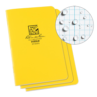 Carnet de notes, Couverture souple, Jaune, 48 Pages, 4-5/8" , 7"  Northern Industrial Supply Inc.