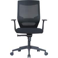 Chaise de bureau ajustable &agrave; basculement synchronis&eacute; s&eacute;rie Activ, Tissu/Mailles, Noir, Capacit&eacute; 275 lb Northern Industrial Supply Inc.