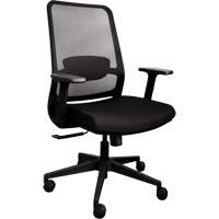 Chaise de bureau ajustable &agrave; basculement synchronis&eacute; s&eacute;rie Activ, Tissu/Mailles, Noir, Capacit&eacute; 275 lb Northern Industrial Supply Inc.