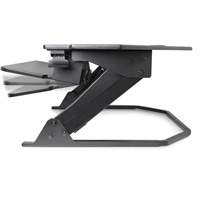 Poste de travail assise/debout pour bureau de coin Goya, Mod&egrave;le de bureau, 20" h x 42" la x 37-4/5" p, Noir Northern Industrial Supply Inc.