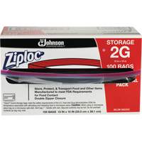 Ziploc&reg; Double Zip Food Storage Bags Northern Industrial Supply Inc.