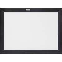 Black MDF Frame Whiteboard, Dry-Erase/Magnetic, 24" W x 18" H Northern Industrial Supply Inc.