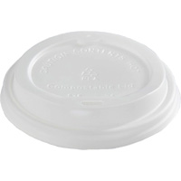 Couvercles de gobelets en papier compostables Eco Guardian Northern Industrial Supply Inc.