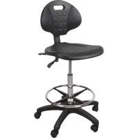 Tabouret robuste et ergonomique, Mobile, Ajustable Hauteur, Capacit&eacute; 250 lb Northern Industrial Supply Inc.