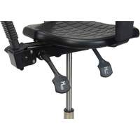 Tabouret ergonomique robuste avec accoudoirs r&eacute;glables, Stationnaire, Ajustable Hauteur, Capacit&eacute; 250 lb Northern Industrial Supply Inc.