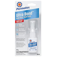 Ultra Bond Fast Drying Super Glue Adhesive, 20 g, Bottle, Clear Northern Industrial Supply Inc.