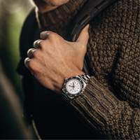 Grande montre automatique de plong&eacute;e &eacute;dition arctique GSAR avec bracelet en acier inoxydable, Num&eacute;rique, &agrave; piles, 41 mm, Argent Northern Industrial Supply Inc.