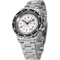 Grande montre automatique de plong&eacute;e &eacute;dition arctique GSAR avec bracelet en acier inoxydable, Num&eacute;rique, &agrave; piles, 41 mm, Argent Northern Industrial Supply Inc.