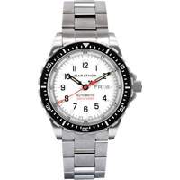 Tr&egrave;s grande montre automatique &eacute;dition arctique avec jour/date avec bracelet en acier inoxydable, Num&eacute;rique, &agrave; piles, 46 mm, Argent Northern Industrial Supply Inc.