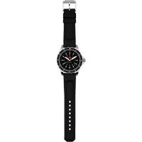 Tr&egrave;s grande montre &agrave; quartz pour plongeur avec feuille d'&eacute;rable rouge, Num&eacute;rique, &agrave; piles, 46 mm, Noir Northern Industrial Supply Inc.