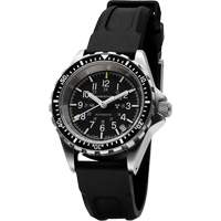 Montre Steel Navigator avec date sur ensemble bracelet en caoutchouc noir de trois morceaux, Num&eacute;rique, &agrave; piles, 36 mm, Noir Northern Industrial Supply Inc.