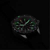 Montre Steel Navigator avec date sur ensemble bracelet en caoutchouc noir de trois morceaux, Num&eacute;rique, &agrave; piles, 36 mm, Noir Northern Industrial Supply Inc.