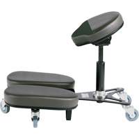STAG4 Adjustable Kneeling Chair, Vinyl, Black/Grey Northern Industrial Supply Inc.