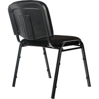 Stacking Chairs, Fabric, 32" High, 250 lbs. Capacity, Black Northern Industrial Supply Inc.