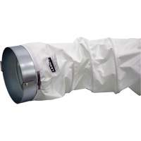 Trousse de canalisation de distribution blanc 12" x 12", adaptateur et bride Northern Industrial Supply Inc.