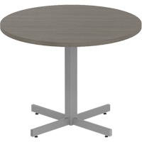 Table ronde &agrave; hauteur r&eacute;glable Newland, 36" lo x 36" la x 29" h, Dessus de 1", Stratifi&eacute;, Brun Northern Industrial Supply Inc.