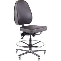 TF180 Ergonomic Industrial Chair, Mobile, Adjustable Height, 280 lbs. Capacity Northern Industrial Supply Inc.