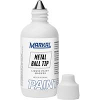 Paint-Riter&reg; Metal Ball Tip, Liquid, White Northern Industrial Supply Inc.