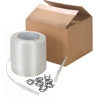 Feuillard en cordon li&eacute;, Polyester, 1/2" la x 750' lo Northern Industrial Supply Inc.