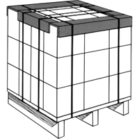 Protecteurs de rebord, Carton, 36" lo x 2-1/2" la Northern Industrial Supply Inc.