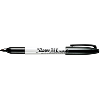T.E.C. Permanent Marker, Black, Fine Tip Northern Industrial Supply Inc.
