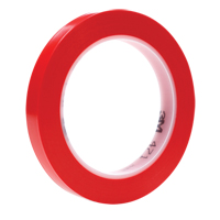 Ruban en vinyle 471, 12 mm (1/2") la x 32,9 m (108') lo, 5,3 mils, Rouge Northern Industrial Supply Inc.