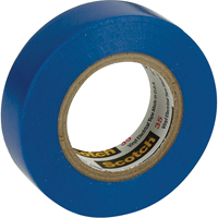 Rubans en vinyle pour codage en couleurs 35 Scotch, 12,7 mm (1/2") x 20,1 m (66'), Bleu, 7 mils Northern Industrial Supply Inc.