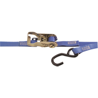 Tendeurs d'arrimage robuste, Crochet en S, 1" , 15' , Charge d'utilisation max. 500 lb (230 kg) Northern Industrial Supply Inc.