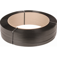 Feuillard, Polypropyl&egrave;ne, 1/2" la x 7200' lo, Noir, Calibre Machine Northern Industrial Supply Inc.