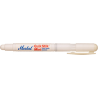 Quik Stik&reg; Mini Paint Marker, Solid Stick, White Northern Industrial Supply Inc.