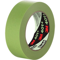 401+ High Performance Masking Tape, 24 mm (1") x 54.8 m (180'), Green Northern Industrial Supply Inc.