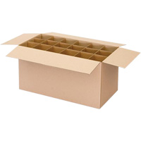 Boîte d'exp&eacute;dition pour cannettes a&eacute;rosols, 12-1/4" lo x 9-3/16" la x 10-5/16" h, ondulations C Northern Industrial Supply Inc.
