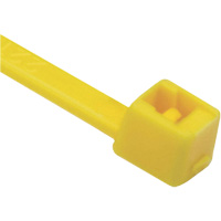 Attaches de c&acirc;bles s&eacute;rie T, Longueur 8", R&eacute;sistance &agrave; la traction 50 lb, Jaune Northern Industrial Supply Inc.