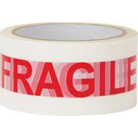 "Fragile" Box Sealing Tape, Hot Melt Adhesive, 2 mils, 48 mm (2") x 100 m (328') Northern Industrial Supply Inc.