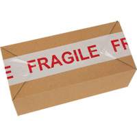 "Fragile" Box Sealing Tape, Hot Melt Adhesive, 2 mils, 48 mm (2") x 100 m (328') Northern Industrial Supply Inc.