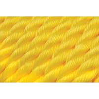 Braided Yellow Rope, Polypropylene, 300' Northern Industrial Supply Inc.