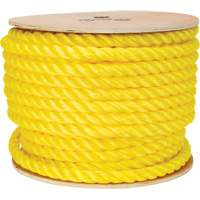 Braided Yellow Rope, Polypropylene, 144' Northern Industrial Supply Inc.