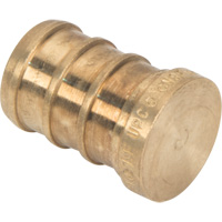 Lead-Free Pipe Plug, Pipe, 1/2" Dia., Brass Northern Industrial Supply Inc.