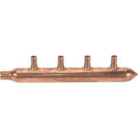 Four Branch Manifold, 3/4" Dia., Copper Northern Industrial Supply Inc.