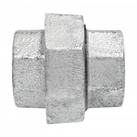 Union Pipe Fitting, 1/8", Galvanized Iron, FPT Northern Industrial Supply Inc.