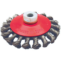 BK4520T Roue conique torsad&eacute;e &agrave; nuds, Dia. 4-1/2", Fils 0,02", Arbre 5/8"-11 Northern Industrial Supply Inc.