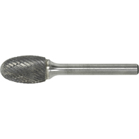 Solid Carbide Burr, SE-1, 1/4" Dia., 1/4" Shank, 3/8" Depth of Cut Northern Industrial Supply Inc.