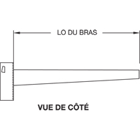 Cantilever Column, Double, 4" W x 10' H Northern Industrial Supply Inc.