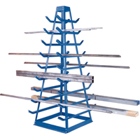 Support pour tuyaux, Horizontal, 9 Niveaux, 18" la x 40" p x 84" h, 1800 lb Cap. Northern Industrial Supply Inc.