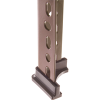 Accessoires pour corni&egrave;res perfor&eacute;es - Pied en plastique (montant simple) Northern Industrial Supply Inc.