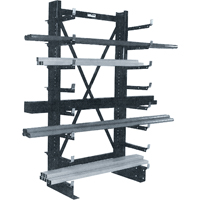 Single-sided Minitree&reg; Cantilever Rack, 36" W x 76-3/16" H Northern Industrial Supply Inc.