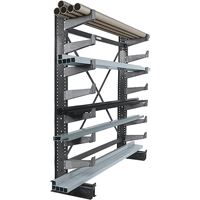 Single-sided Cantilever Brace Set - Starter, Single Sided, 14" Arm, 36" W x 84" H, 1000 lbs. Capacity Northern Industrial Supply Inc.