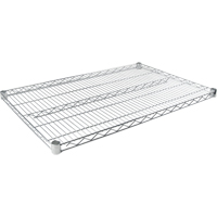 Standard-Duty Chromate Wire Shelf, 36" W x 18" D, 500 lbs. Capacity Northern Industrial Supply Inc.