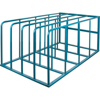 Supports verticaux standards pour rev&ecirc;tements en feuilles, 84" la x 50" p x 36-3/4" h, Capacit&eacute; de 4000 lb Northern Industrial Supply Inc.
