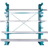 Cantilever Bar-Stock Racking - Regular-Duty, Single Sided, 14" Arm, 72" W x 84" H Northern Industrial Supply Inc.